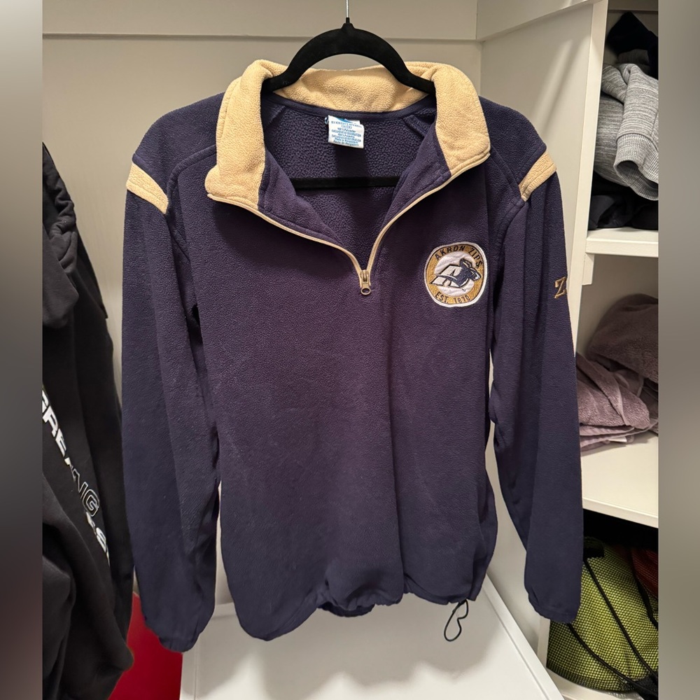 Akron Zips Quarter Zip Jacket
